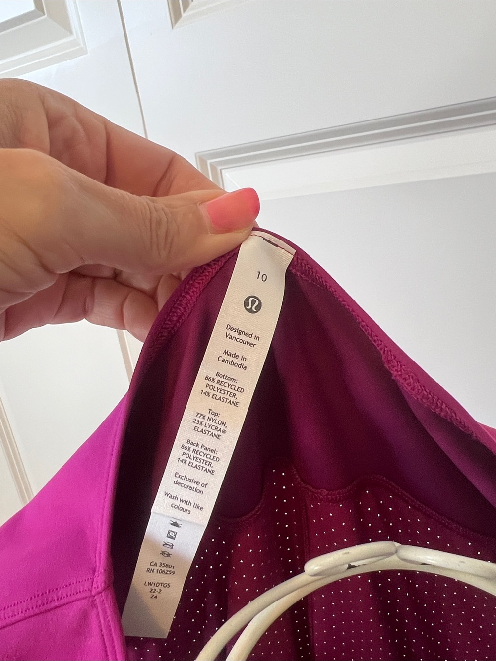 lululemon Everlux Mesh Back Dress - Picture 3 of 5